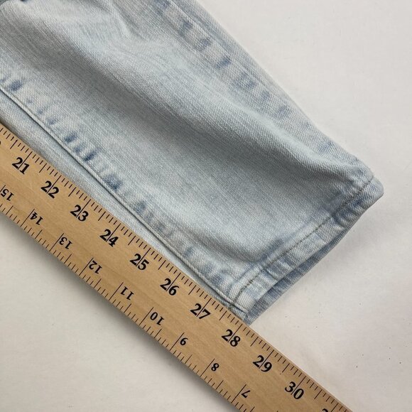 CJ Black Jeans Womens 28/30 Skinny Flex Blue Light Was distressed - Picture 9 of 13